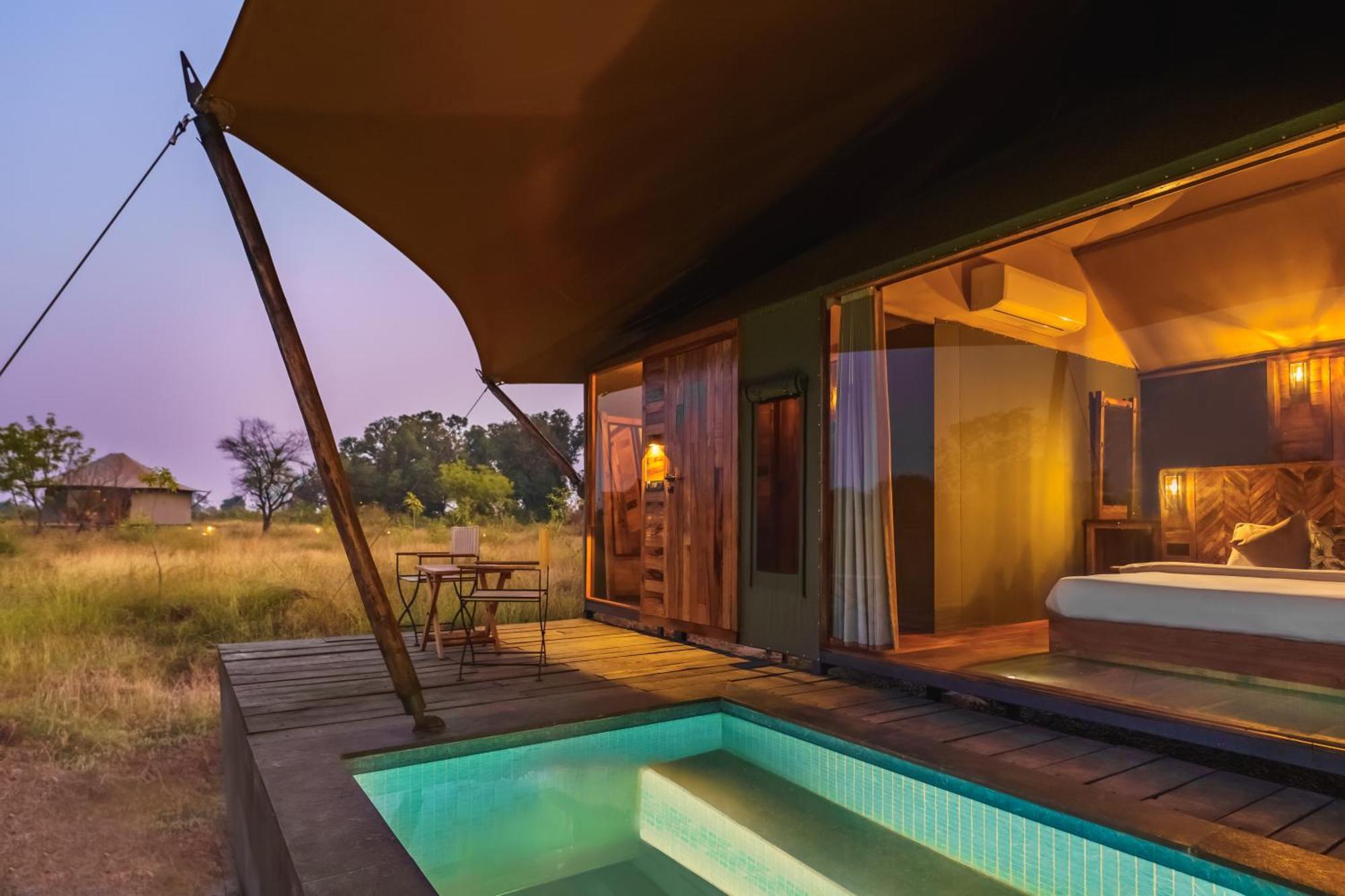 Hotel Trees N Tigers, Tadoba Kolāra Exteriér fotografie